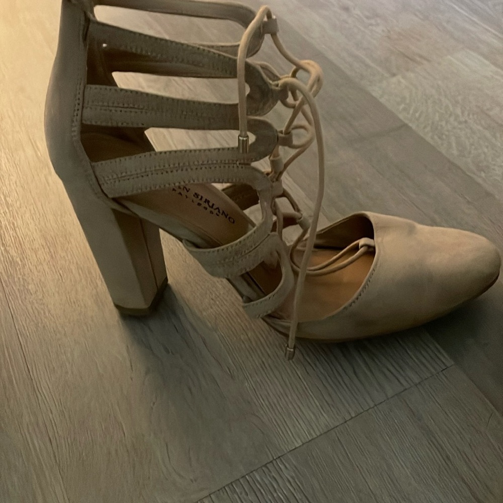 Lace up heels